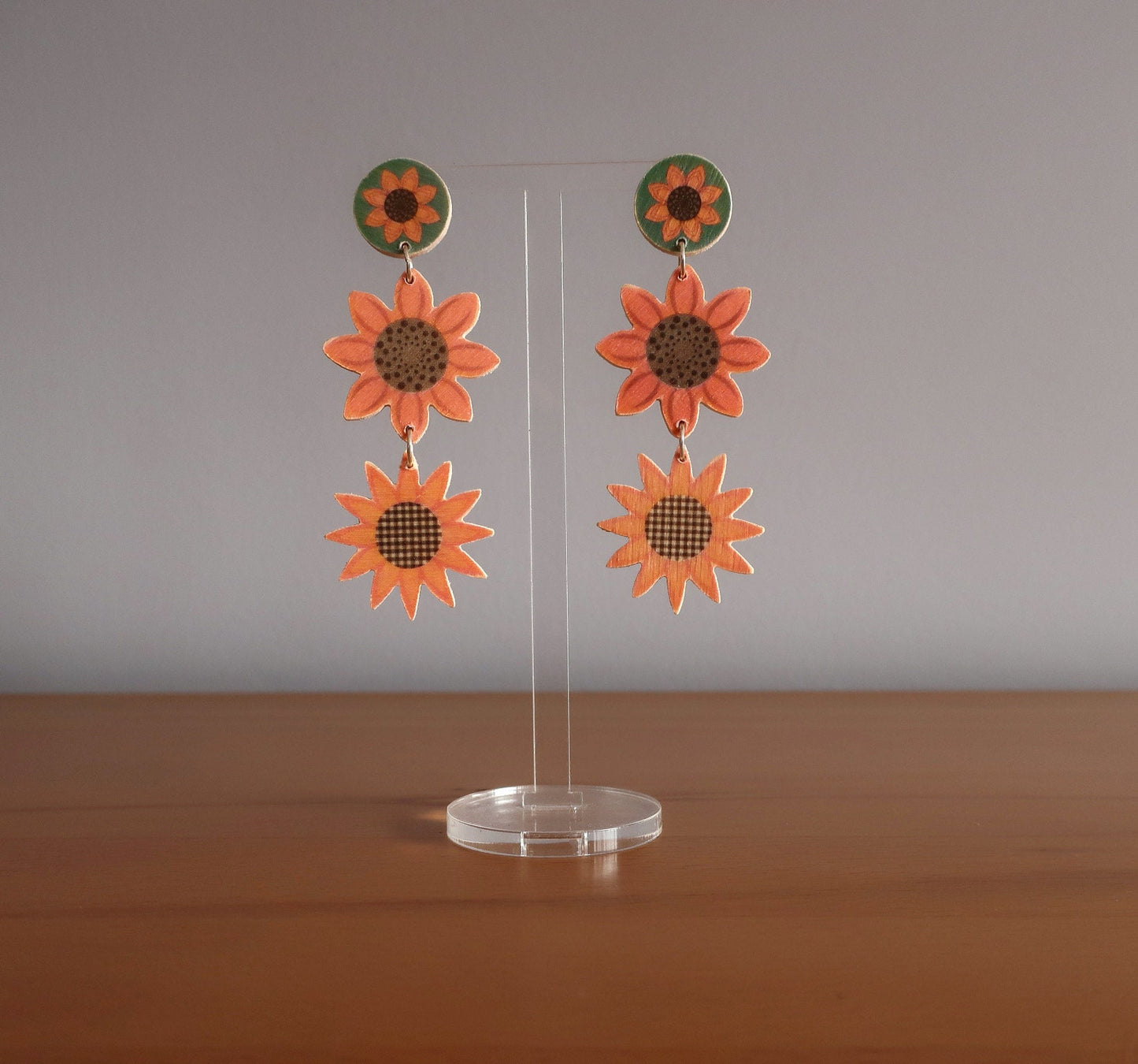 Ohrringe 'Sonnenblume'