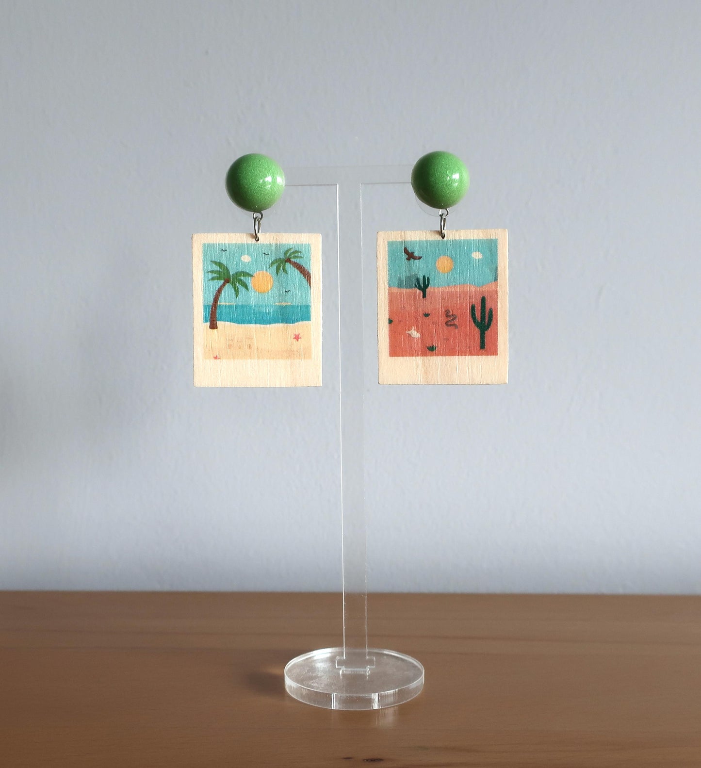 Ohrringe 'Wüste und Strand'