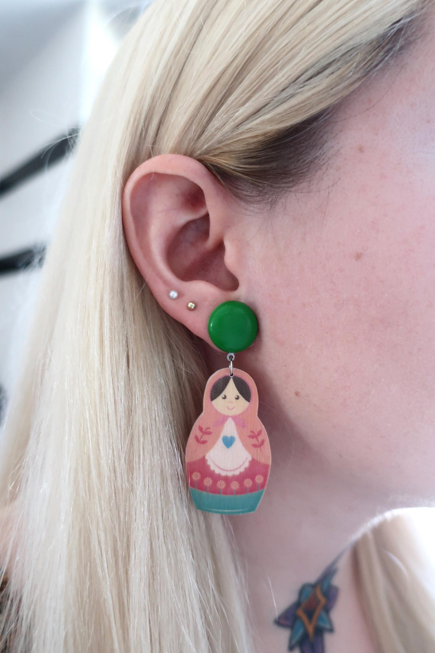 Ohrringe 'Matryoshka'