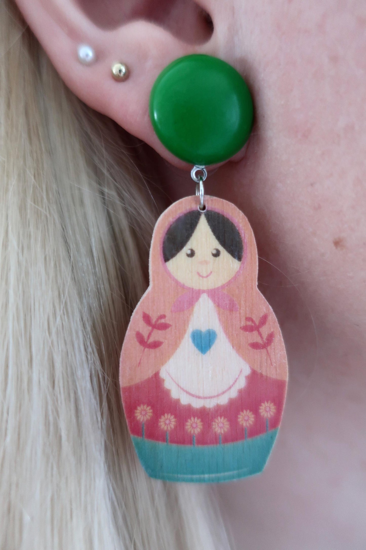 Ohrringe 'Matryoshka'