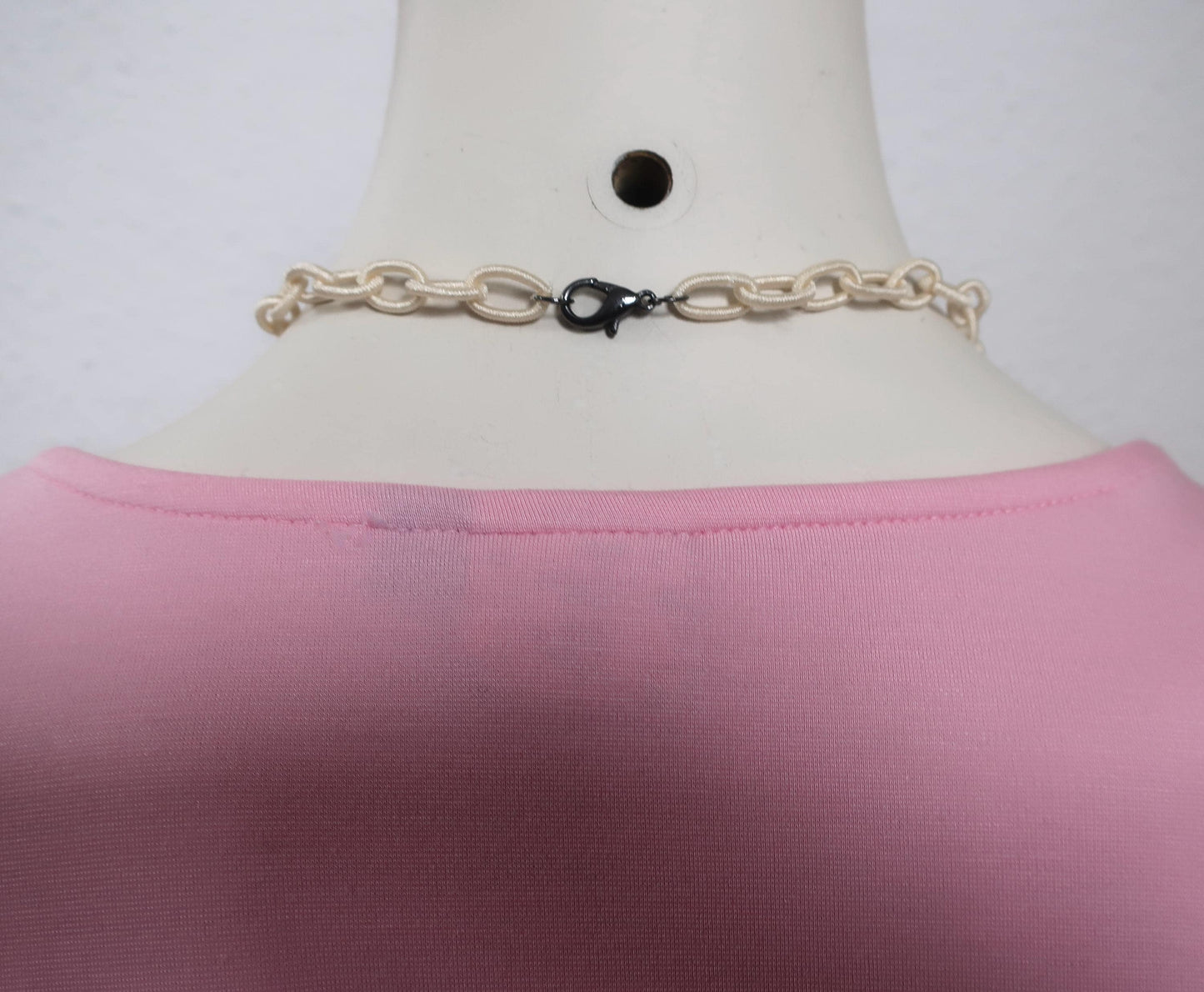 Kette 'Ostern blau und orange'