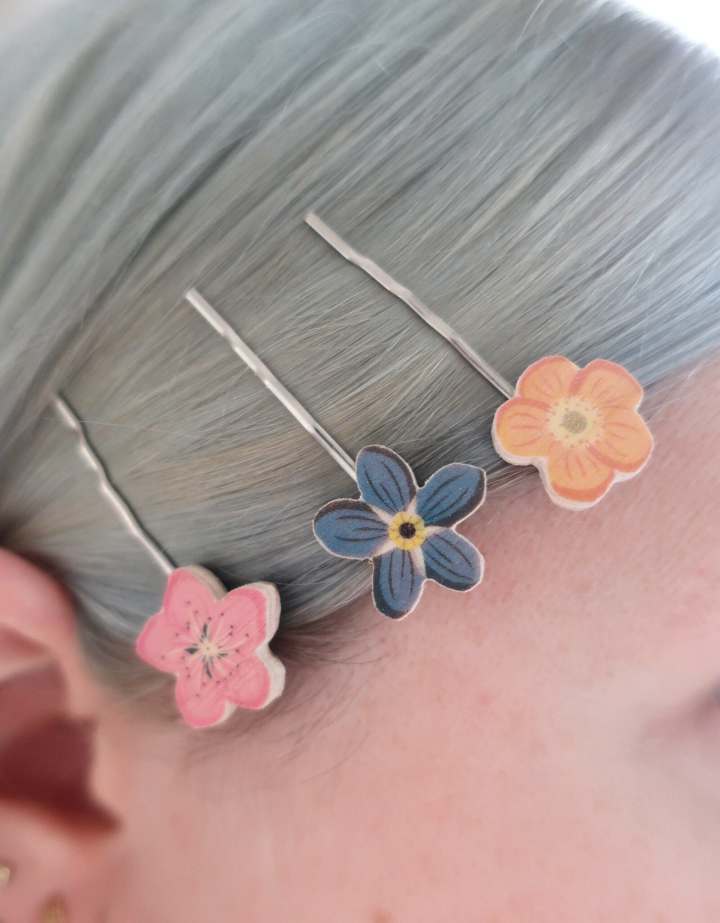Haarnadeln 'Blumen'