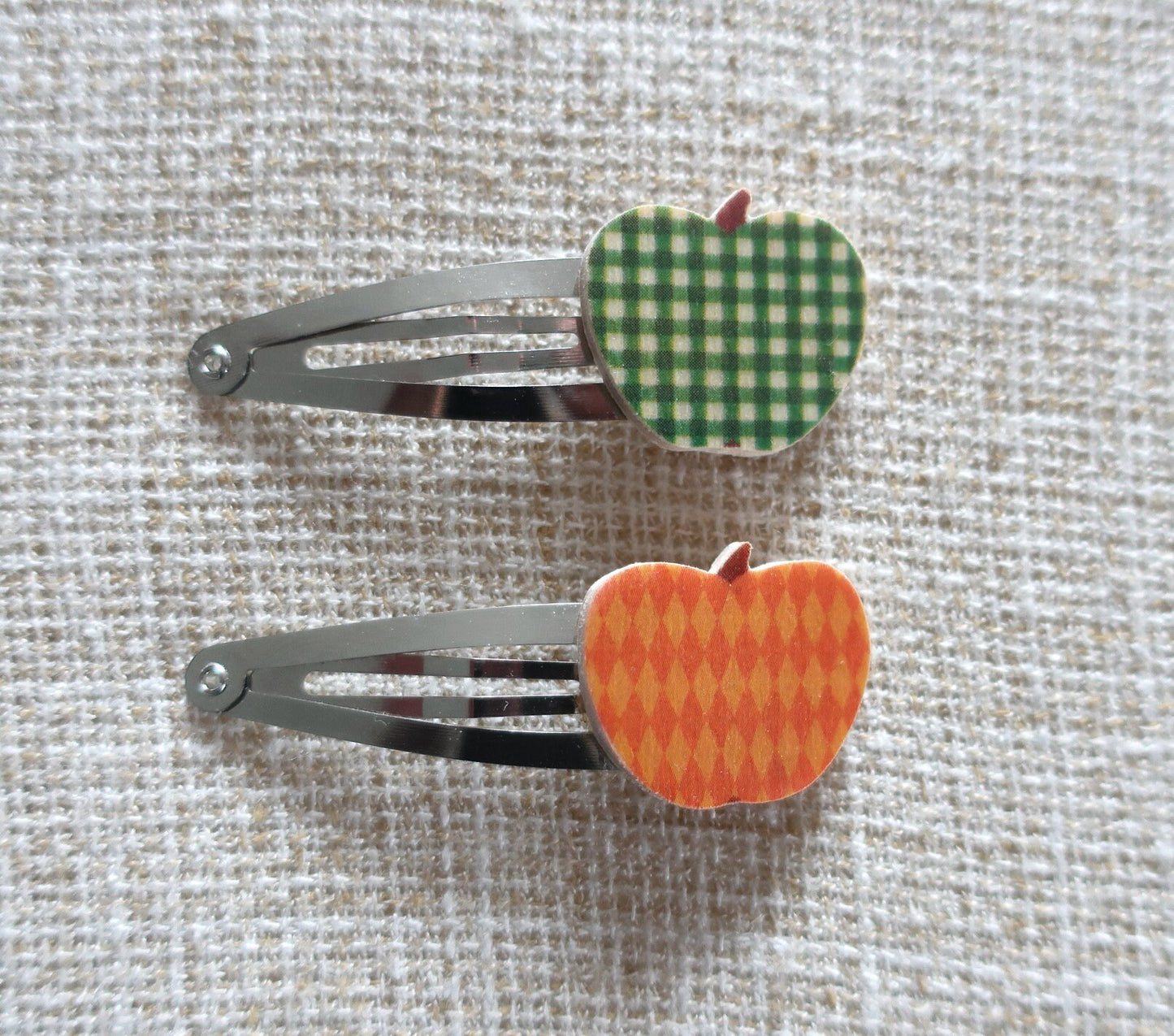 Haarclips 'Äpfel'