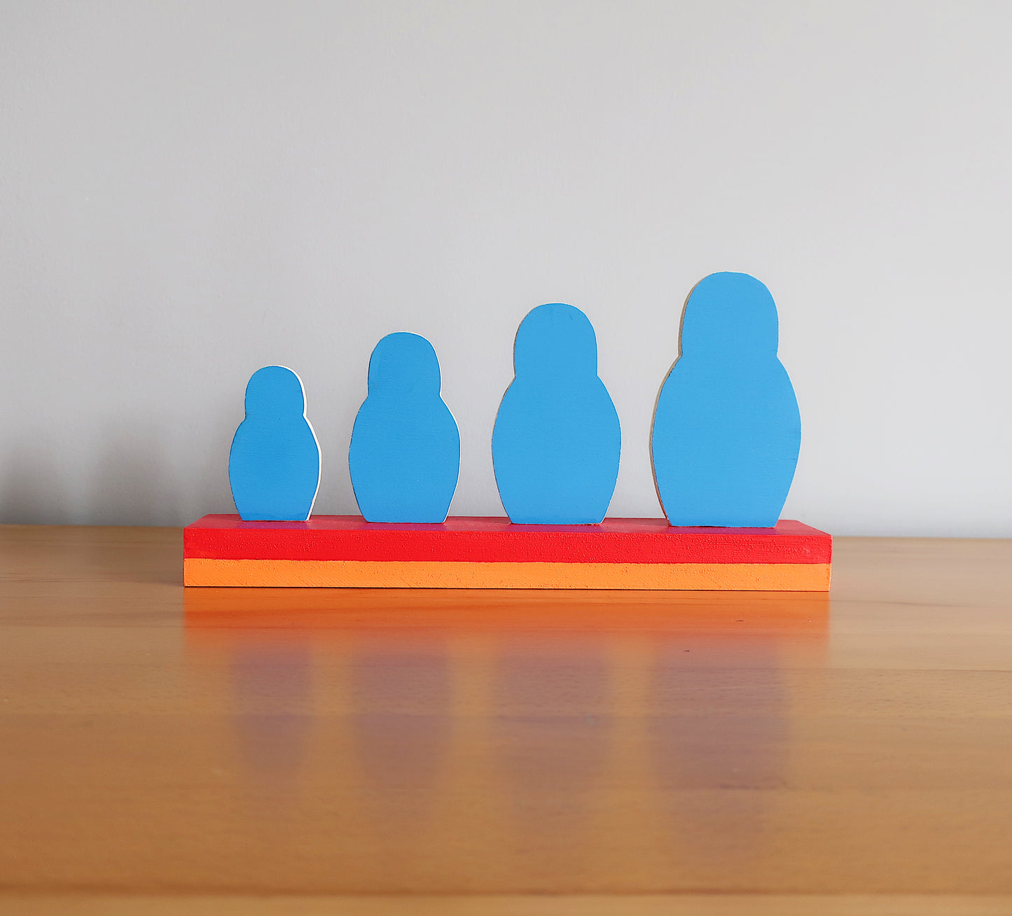 Holzaufsteller 'Matryoshkas'