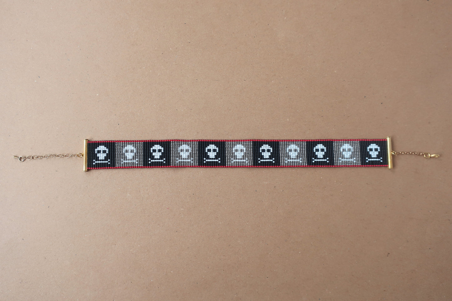 Choker 'Totenkopf'