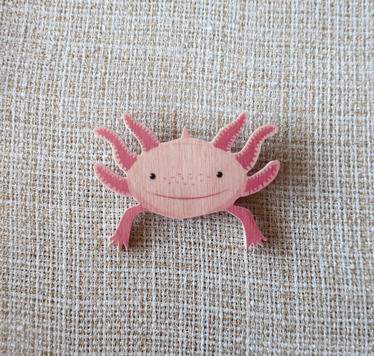 Brosche 'Axolotl'