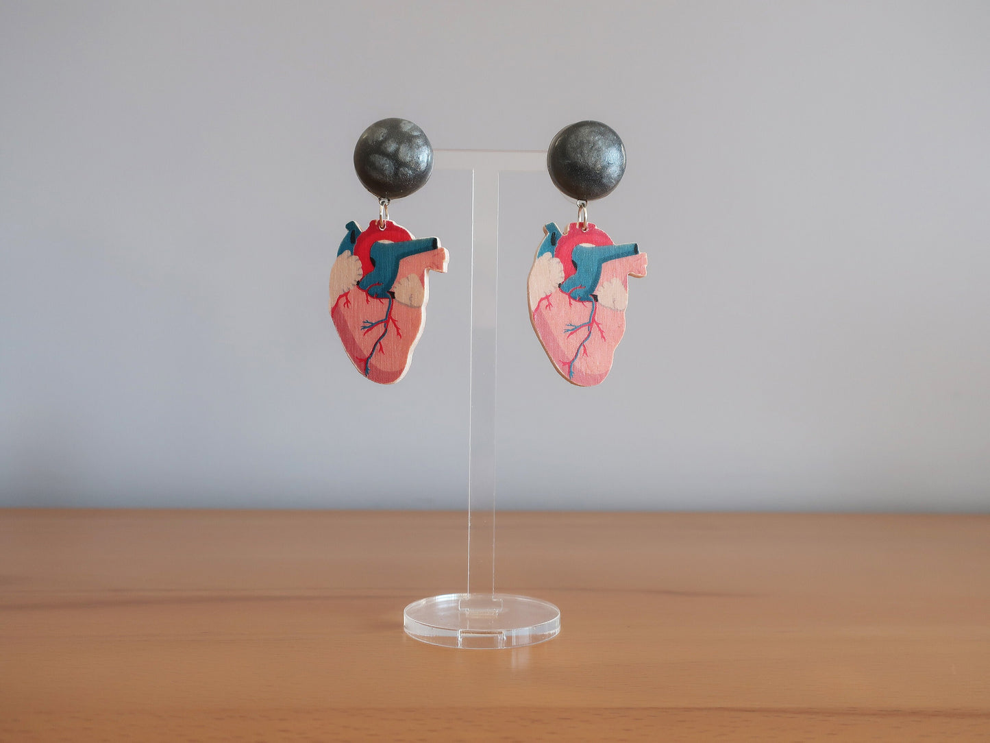 Ohrringe 'Anatomisches Herz'
